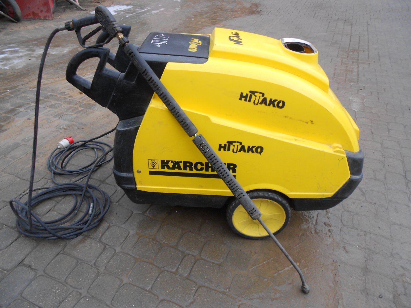 MYJKA CIŚNIENIOWA CIEPŁOWODNA 400V DO 180BAR